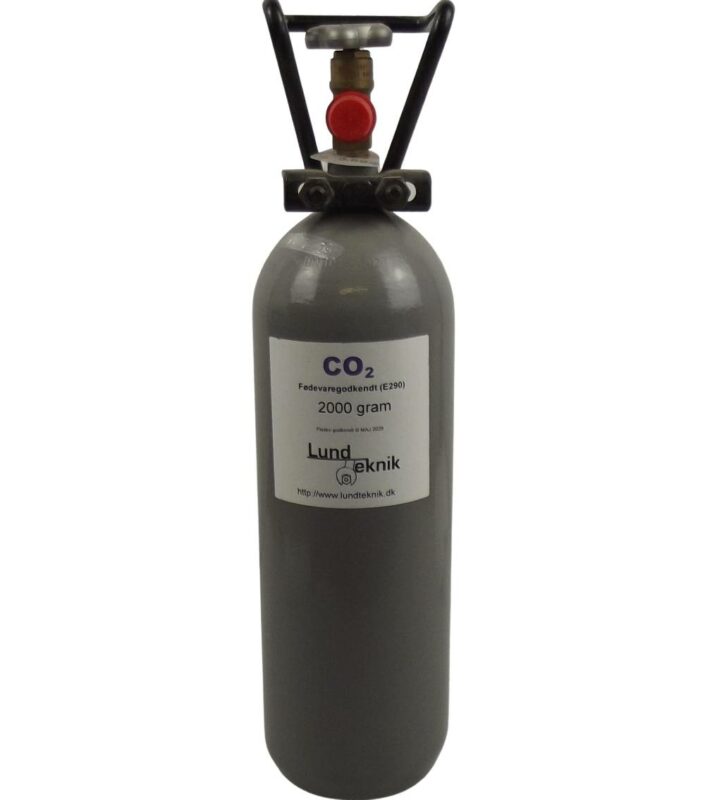 CO2 bottle, 2000 grams