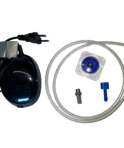 Oxygenation kit, complete with pump and filter
