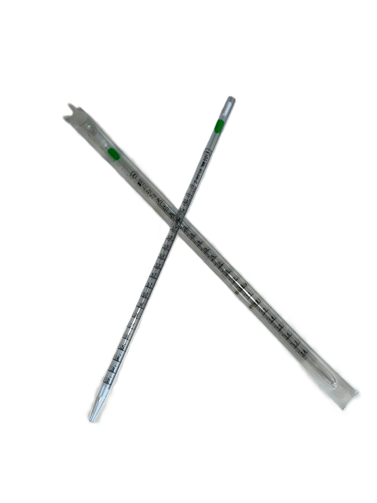 Measuring pipette, 10 ml with high-resolution scale, plastic