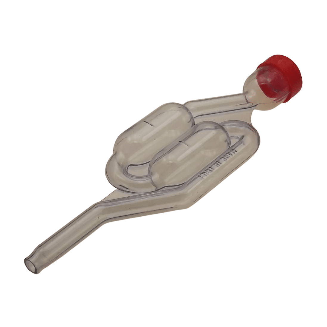 Yeast tube, S-shape