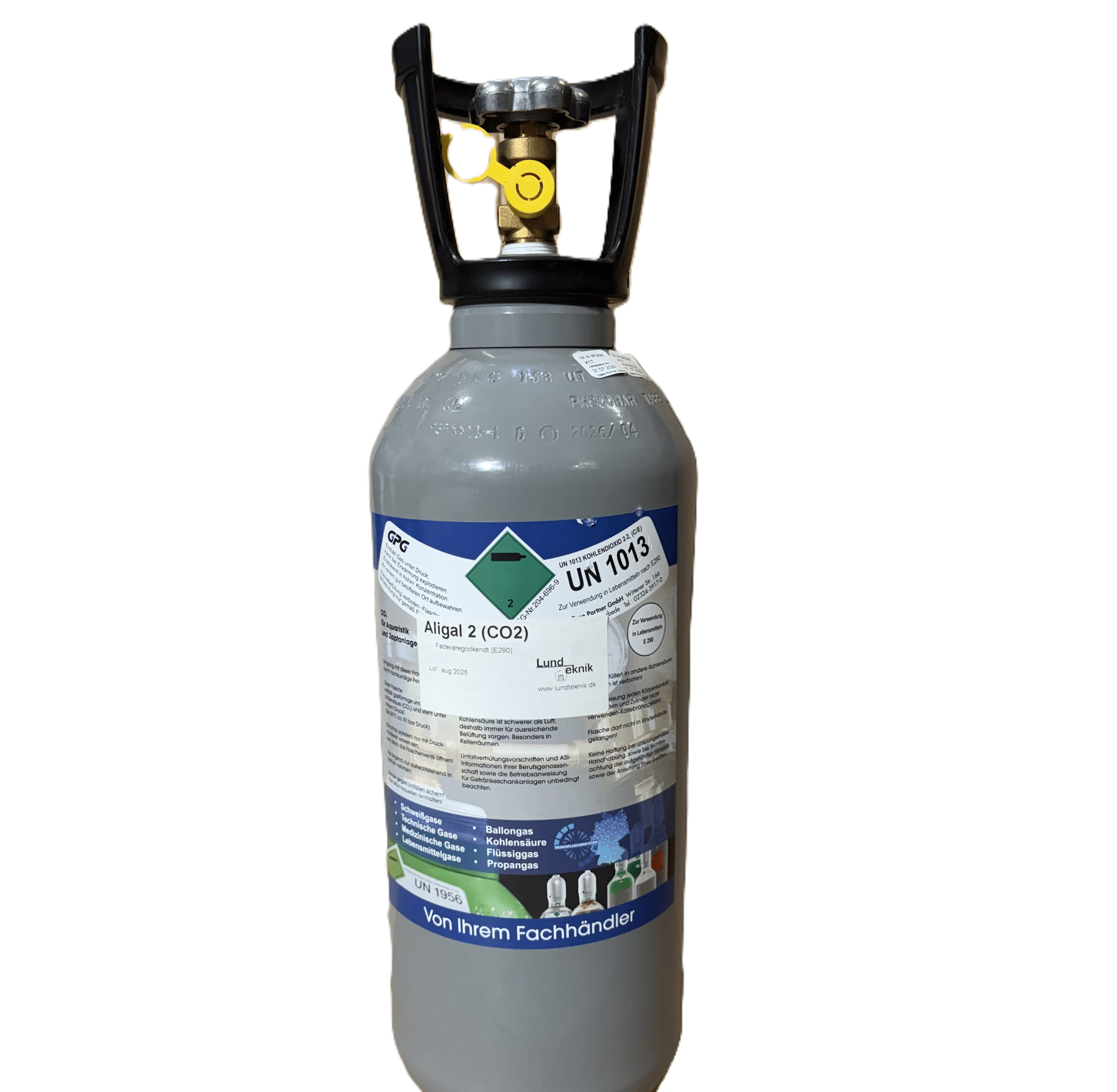 CO₂-flaske, 6 kg