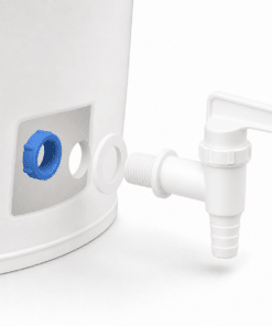 Tap and hole for (yeast) bucket, 10.6l, optional