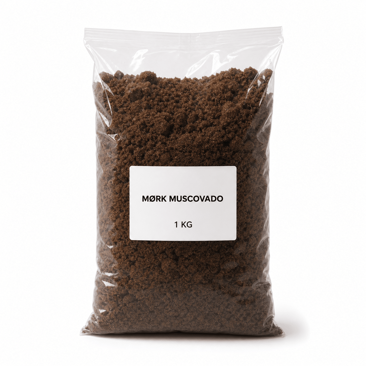 Cassonade (Muscovado), Mørk, 1 kg