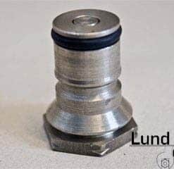 Ventil, CO2, komplet med o-ring og fjederindsats, 9/16″