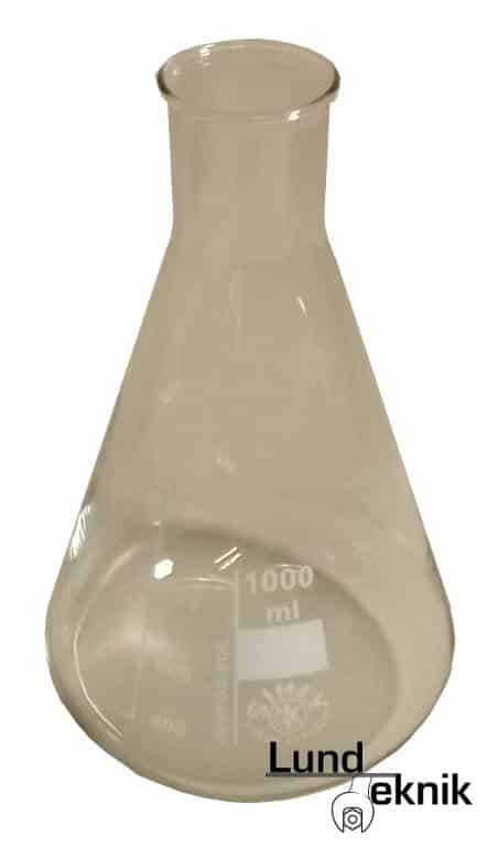 Borosilikat Erlenmeyer-kolbe, 5.000 ml