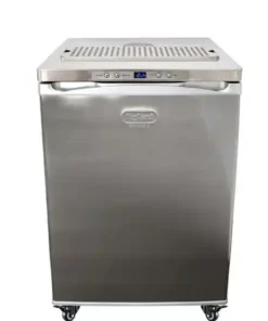 Kegerator, rustfri stål