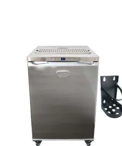 Kegerator, stainless steel