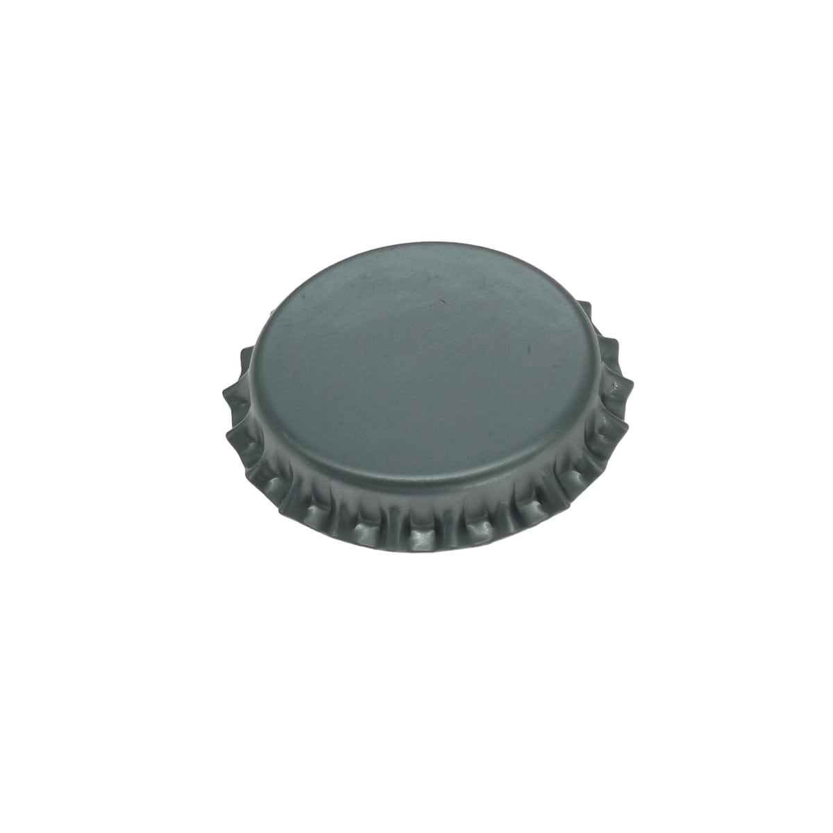 Silver capsule, matte, 26 mm