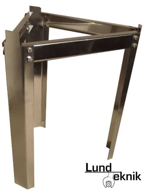 Pedestal (legs) for Ø370 stainless steel tanks