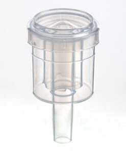 Fermentation tube, compact 2-part cylinder