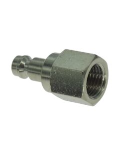 CO₂-lynkobling, han, selvlukkende, 1/4″ indvendigt rørgevind