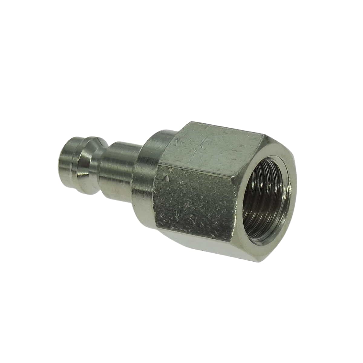 CO₂-lynkobling, han, selvlukkende, 1/4″ indvendigt rørgevind