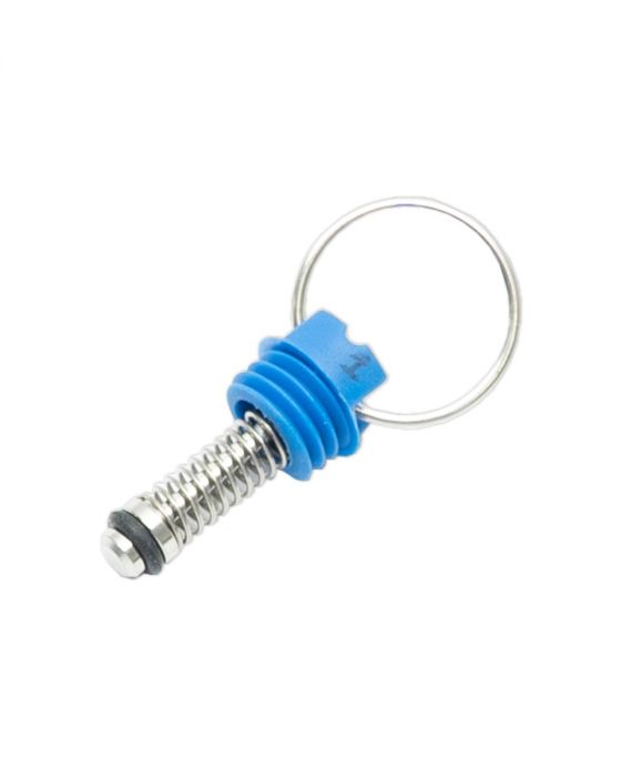 Blue pressure relief valve (PRV), 10psi (0.69 Bar)