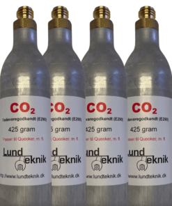 CO₂-flasker til Quooker, 425 g – 4 stk.