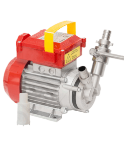 Pump, 40 litres per minute, 230VAC, 95 degrees, acid-proof steel