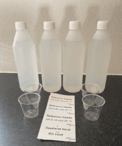 RO water pH kit incl. calibration powder and measuring cup