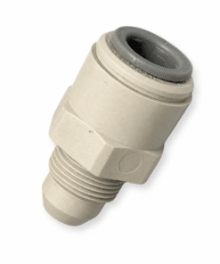 John Guest adapter, 3/8″ – 9/16″ external thread