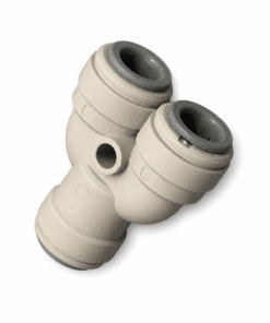 John Guest Y-splitter, 3/8″ – 2 × 3/8″