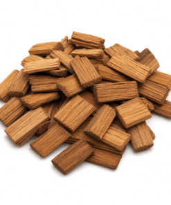 Amerikanske egetræschips, mellemristede, 100 g